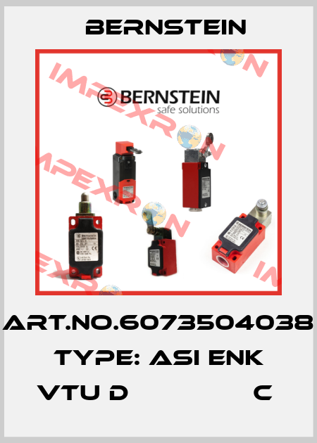 Art.No.6073504038 Type: ASI ENK VTU D                C  Bernstein