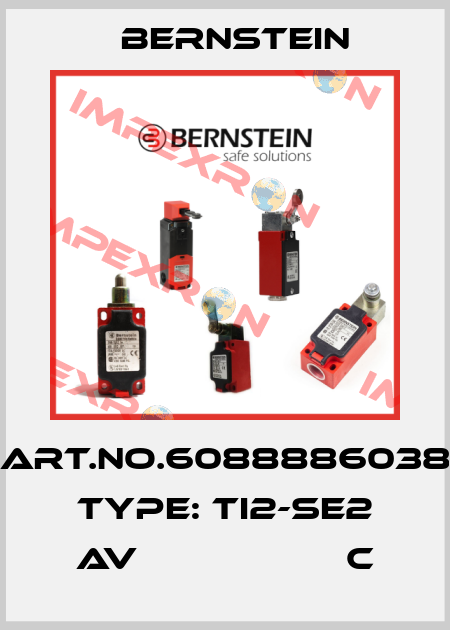 Art.No.6088886038 Type: TI2-SE2 AV                   C Bernstein