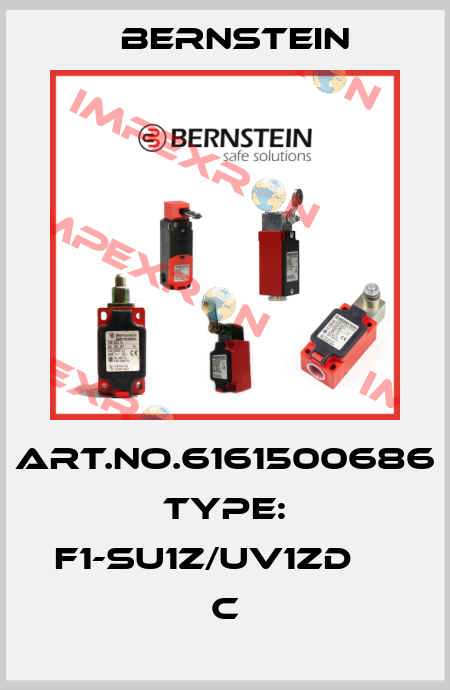 Art.No.6161500686 Type: F1-SU1Z/UV1ZD                C Bernstein
