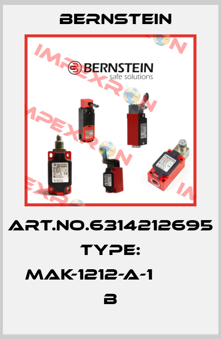 Art.No.6314212695 Type: MAK-1212-A-1                 B Bernstein