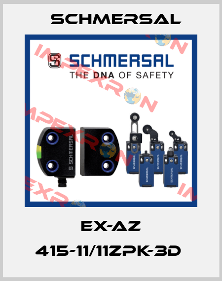 EX-AZ 415-11/11ZPK-3D  Schmersal