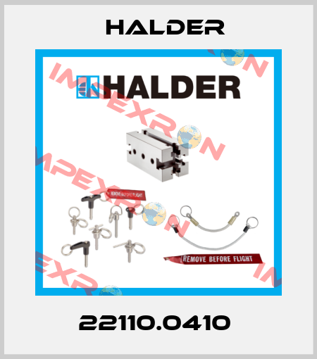 22110.0410  Halder