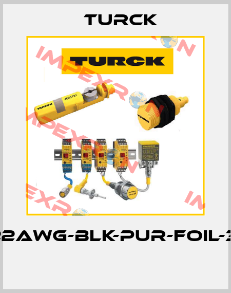 14/22AWG-BLK-PUR-FOIL-30M  Turck