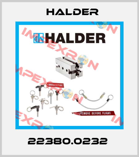 22380.0232  Halder