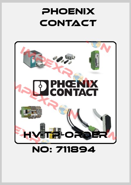 HV-TP-ORDER NO: 711894  Phoenix Contact