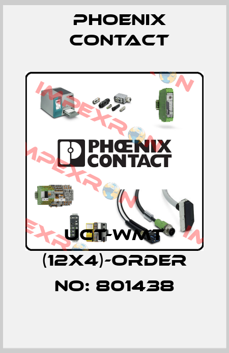 UCT-WMT (12X4)-ORDER NO: 801438 Phoenix Contact