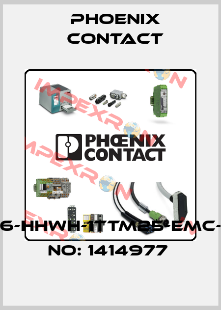 HC-ADV-B16-HHWH-1TTM25-EMC-AL-ORDER NO: 1414977  Phoenix Contact