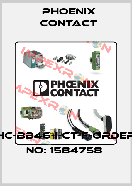 HC-BB46-I-CT-F-ORDER NO: 1584758  Phoenix Contact