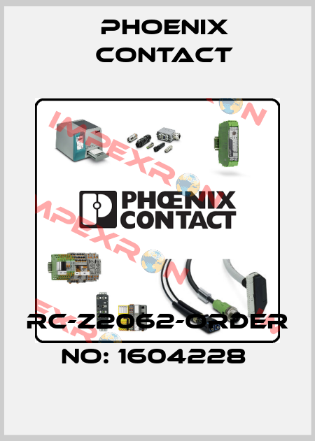 RC-Z2062-ORDER NO: 1604228  Phoenix Contact