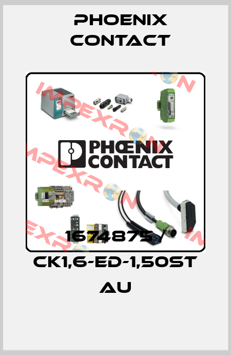 1674875 / CK1,6-ED-1,50ST AU Phoenix Contact