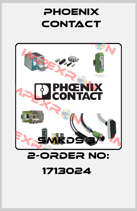 SMKDS 3/ 2-ORDER NO: 1713024  Phoenix Contact