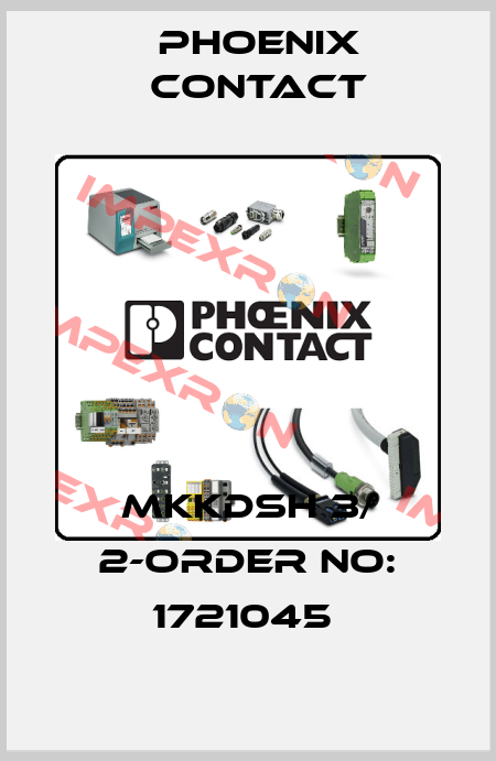 MKKDSH 3/ 2-ORDER NO: 1721045  Phoenix Contact