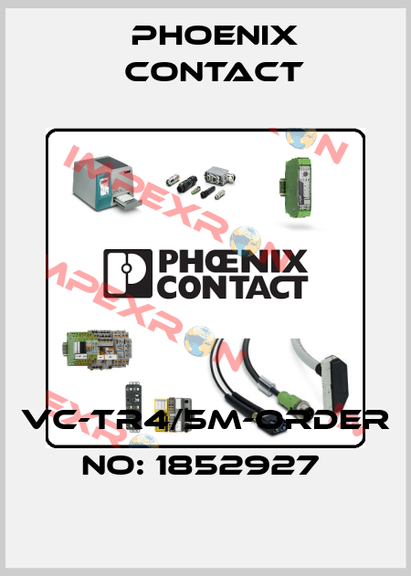 VC-TR4/5M-ORDER NO: 1852927  Phoenix Contact
