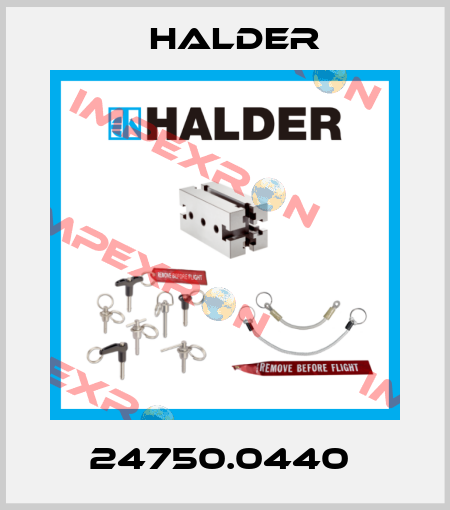 24750.0440  Halder