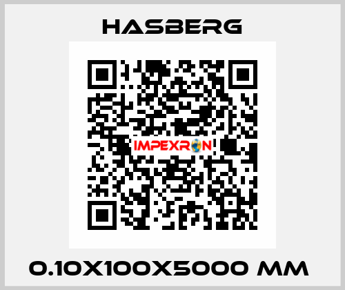 0.10X100X5000 MM  Hasberg