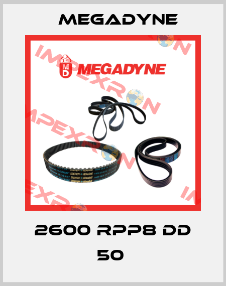 2600 RPP8 DD 50  Megadyne