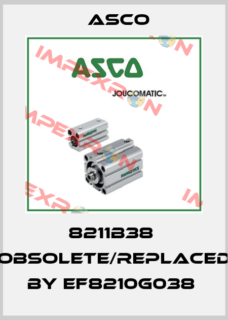 8211B38  obsolete/replaced by EF8210G038  Asco