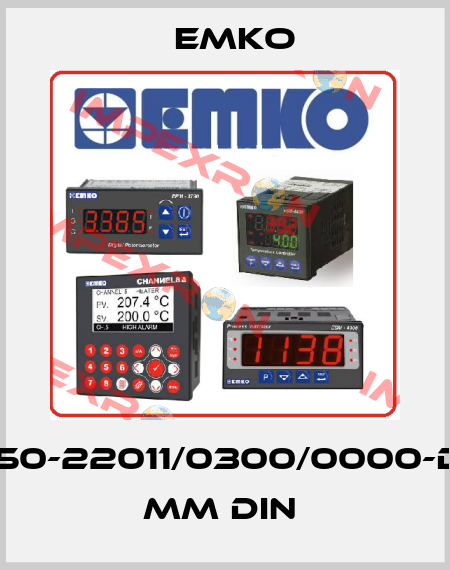 ESM-7750-22011/0300/0000-D:72x72 mm DIN  EMKO