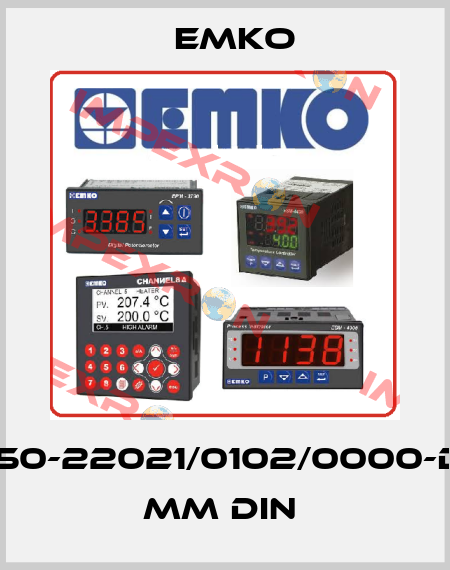 ESM-7750-22021/0102/0000-D:72x72 mm DIN  EMKO