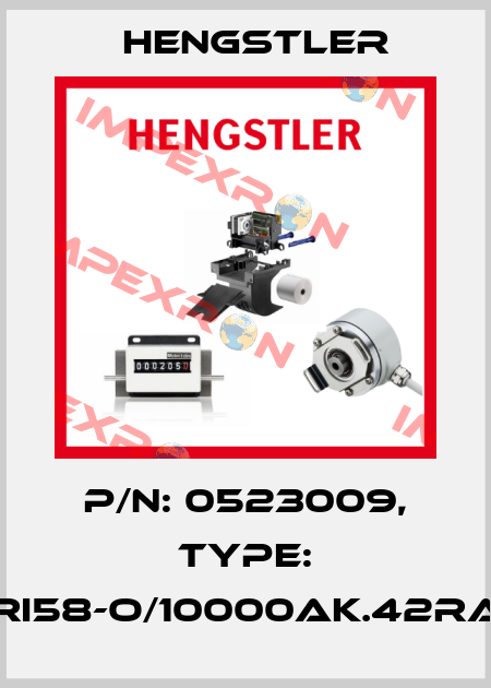 p/n: 0523009, Type: RI58-O/10000AK.42RA Hengstler