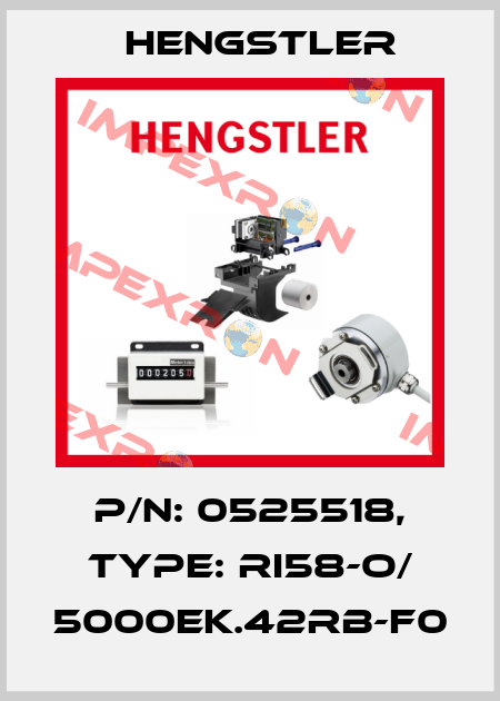 p/n: 0525518, Type: RI58-O/ 5000EK.42RB-F0 Hengstler