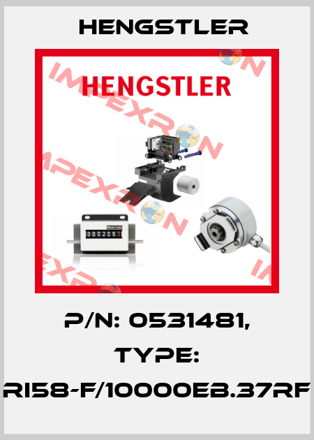 p/n: 0531481, Type: RI58-F/10000EB.37RF Hengstler