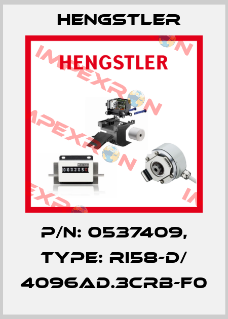 p/n: 0537409, Type: RI58-D/ 4096AD.3CRB-F0 Hengstler