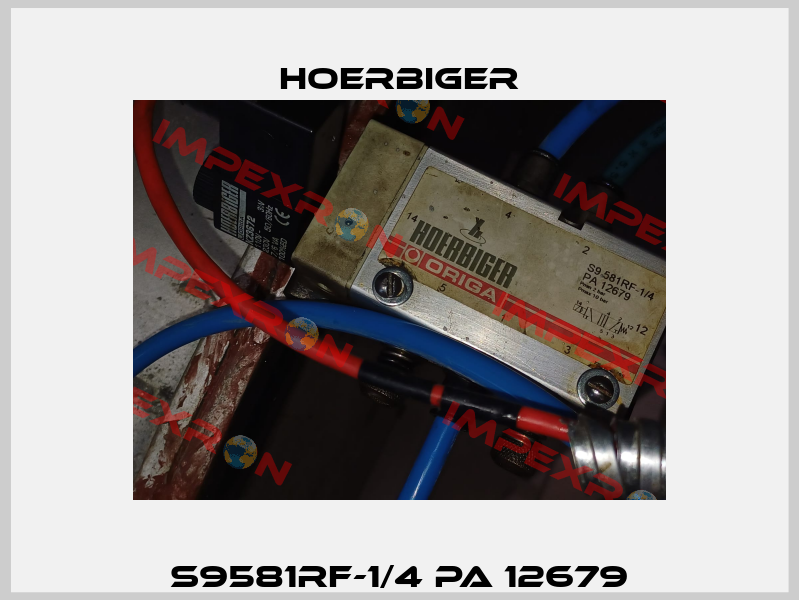 S9581RF-1/4 PA 12679 Hoerbiger