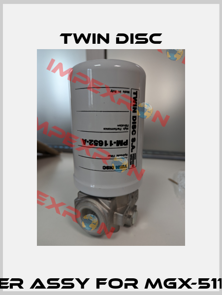 FILTER ASSY FOR MGX-5114SC Twin Disc