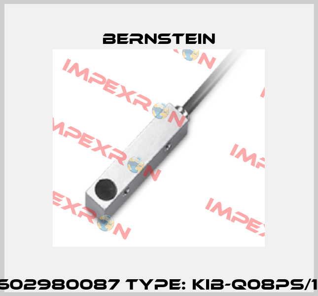 P/N: 6602980087 Type: KIB-Q08PS/1,5-K2T Bernstein