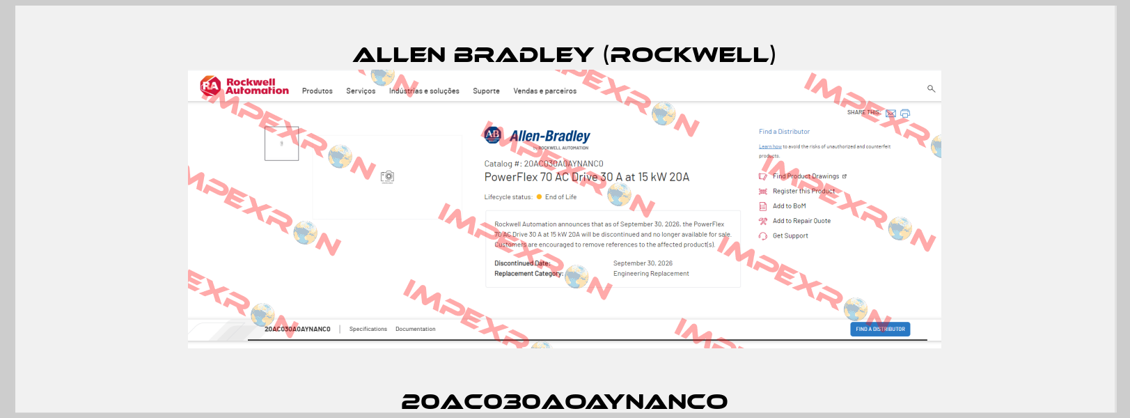 20AC030AOAYNANCO Allen Bradley (Rockwell)