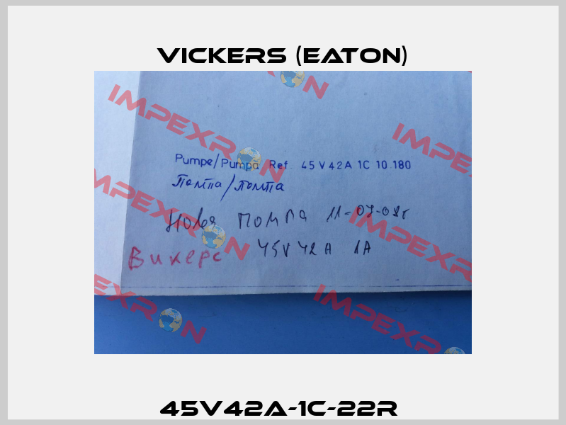 45V42A-1C-22R  Vickers (Eaton)