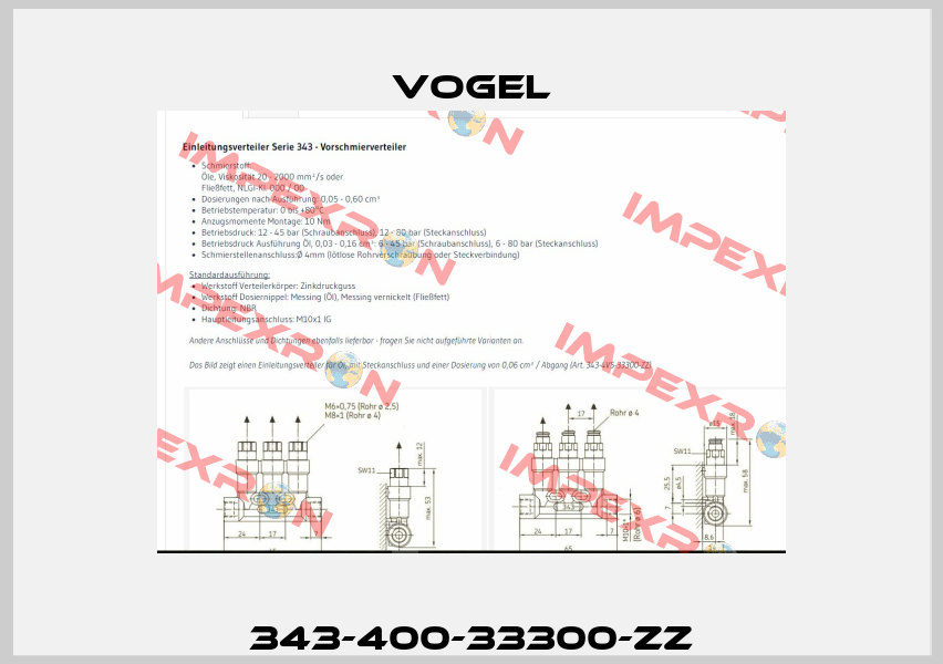 343-400-33300-ZZ Vogel