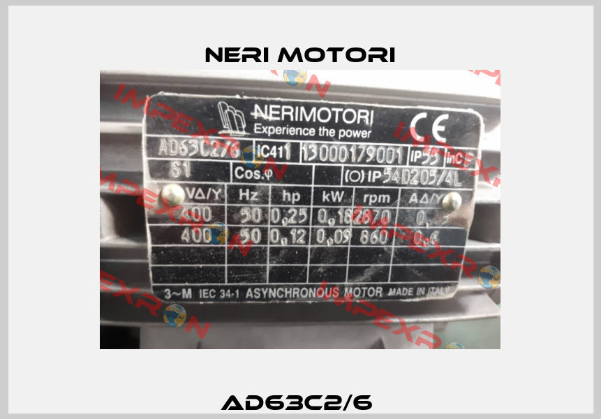AD63C2/6  Neri Motori