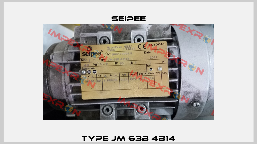 Type JM 63B 4B14 SEIPEE