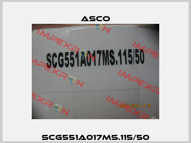 SCG551A017MS.115/50 Asco