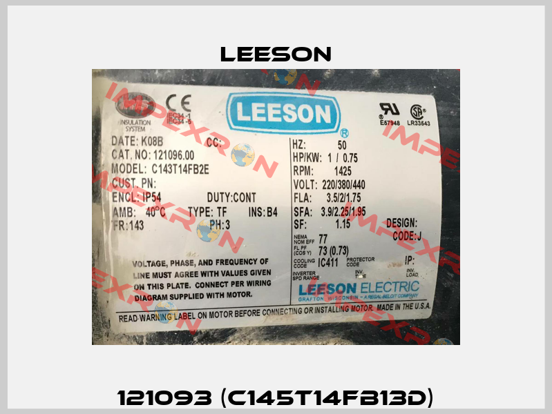 121093 (C145T14FB13D) Leeson
