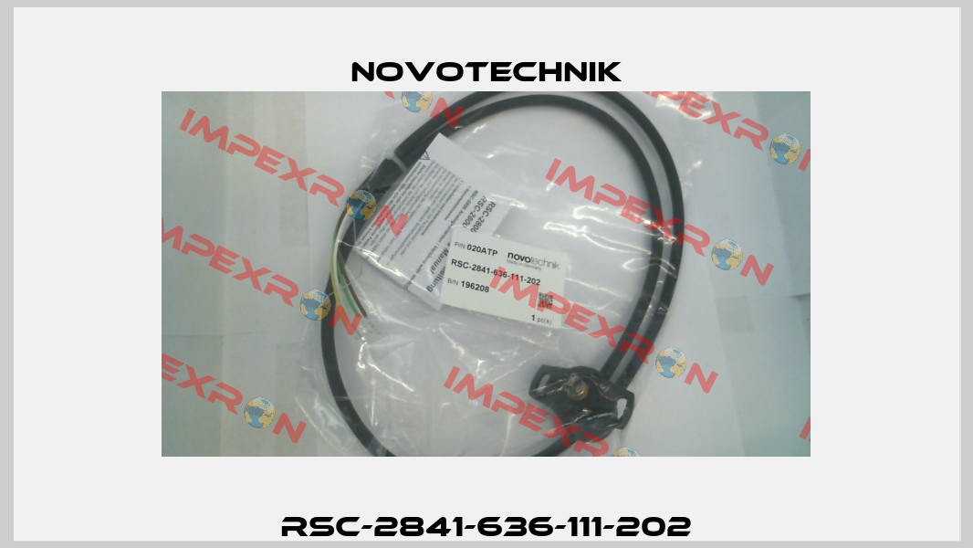 RSC-2841-636-111-202 Novotechnik