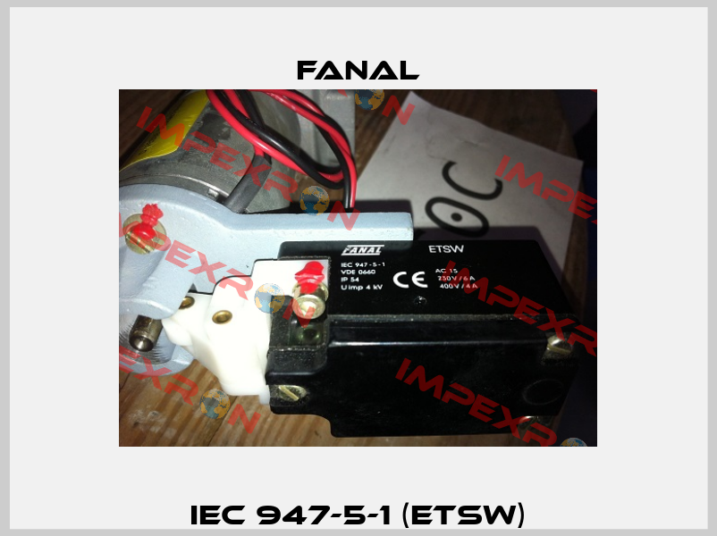 IEC 947-5-1 (ETSW) Fanal