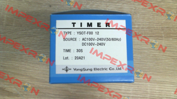 YS OT-F0012 30S YongSung Electric