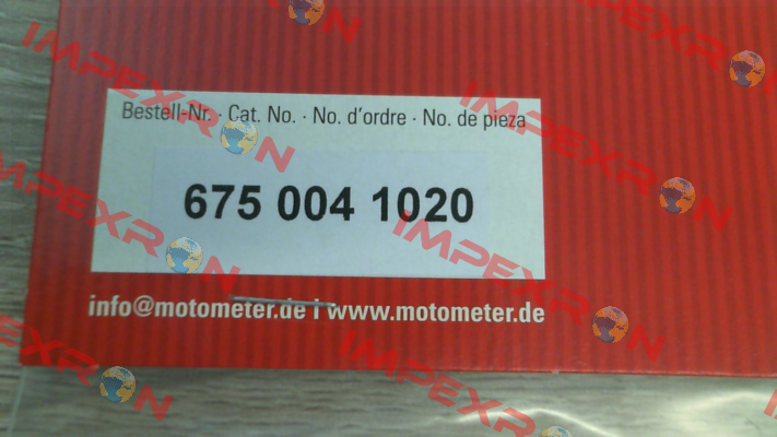 6750041020 Motometer