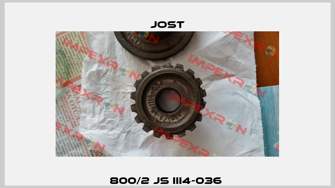 800/2 JS III4-036  Jost
