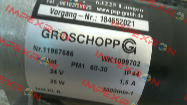 PM1 60-30 Groschopp