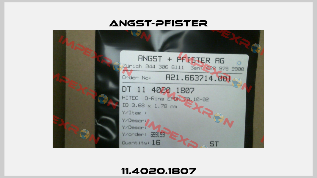 11.4020.1807 Angst-Pfister