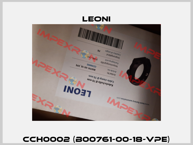 CCH0002 (B00761-00-18-VPE) Leoni