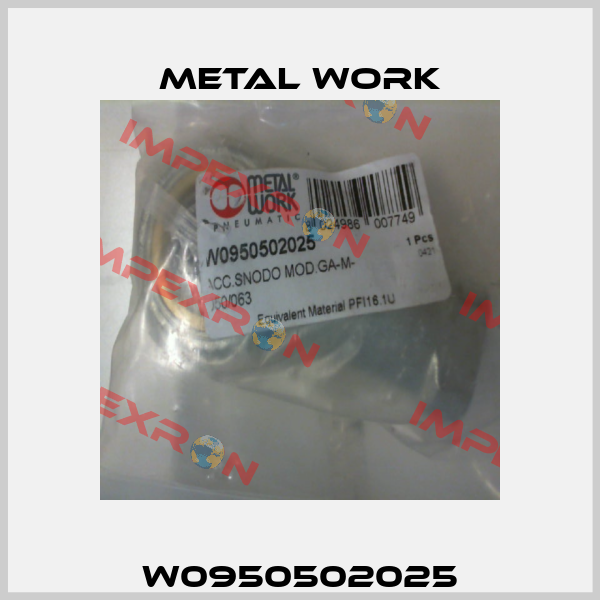 W0950502025 Metal Work
