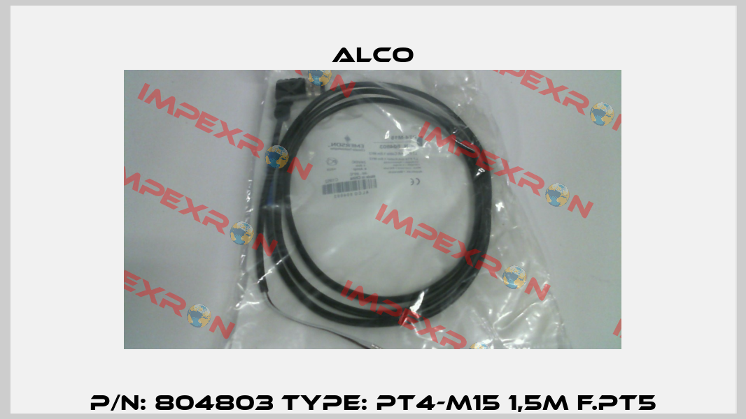 P/N: 804803 Type: PT4-M15 1,5m f.PT5 Alco