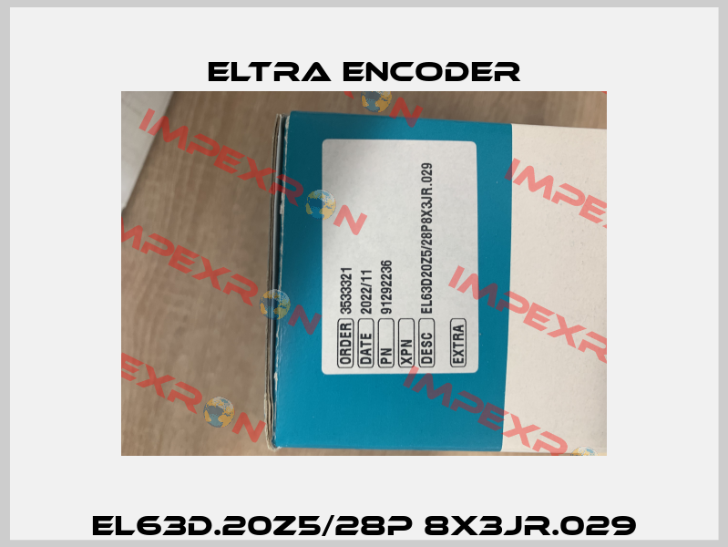 EL63D.20Z5/28P 8X3JR.029 Eltra Encoder
