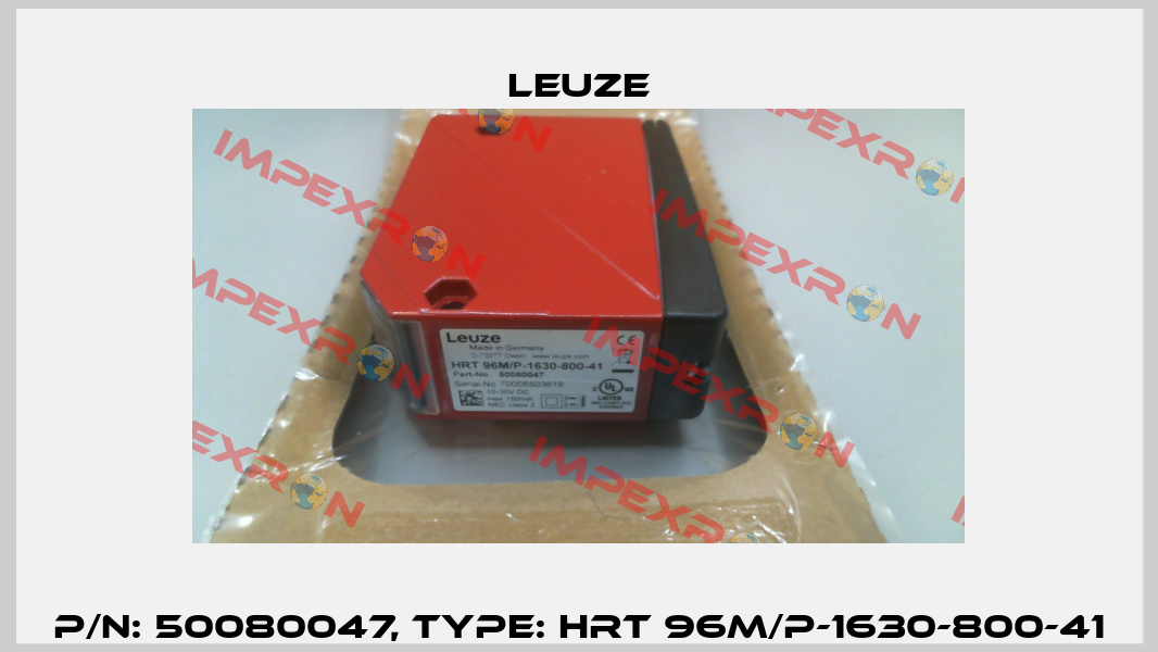 p/n: 50080047, Type: HRT 96M/P-1630-800-41 Leuze