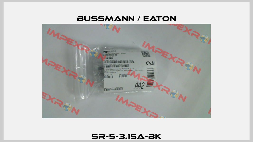 SR-5-3.15A-BK BUSSMANN / EATON
